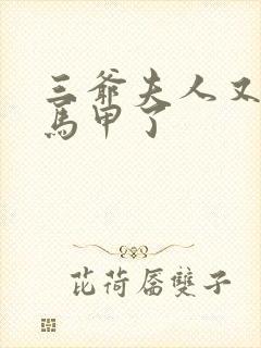 三爷夫人又被扒马甲了封面