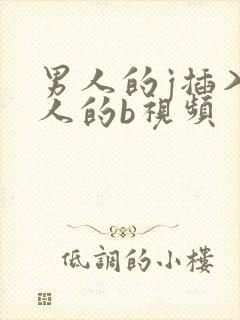 男人的j插入女人的b视频