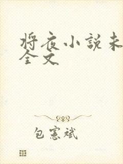 将夜小说未删版全文