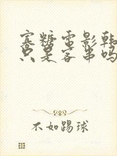 寡糖电影韩世雅只是客串吗