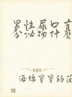 男性尿口有白色分泌物什么情况