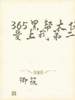 365黑帮大佬爱上我第二季封面