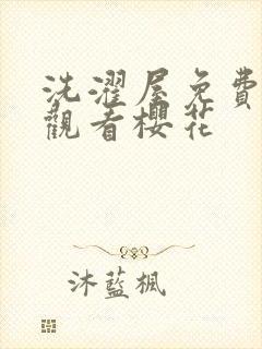 洗濯屋免费在线观看樱花封面