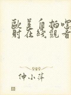 欧美自拍嘿咻内射在线观看