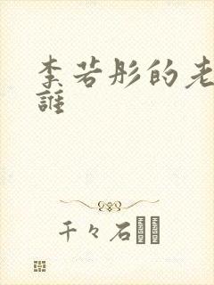 李若彤的老公是谁