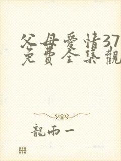 父母爱情37集免费全集观看封面