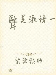 欧美激情一级大片封面