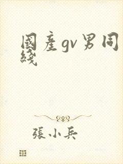 国产gv男同在线