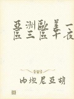 亚洲欧美一区二区三区午夜寻