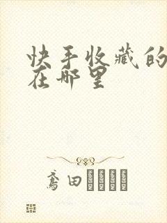 快手收藏的短剧在哪里