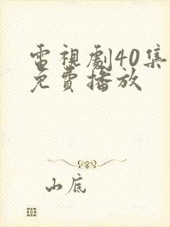 电视剧40集全免费播放