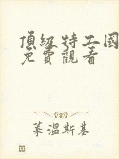 顶级特工国语版免费观看