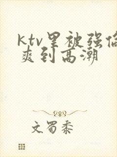 ktv里被强伦爽到高潮