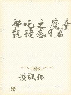 哪吒之魔童降世观后感9篇封面