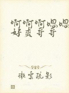 啊啊啊嗯嗯哦哦好爽哥哥封面