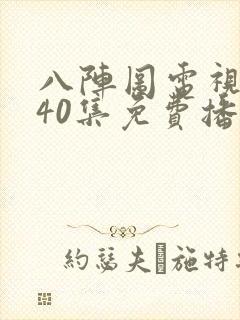 八阵图电视剧第40集免费播放