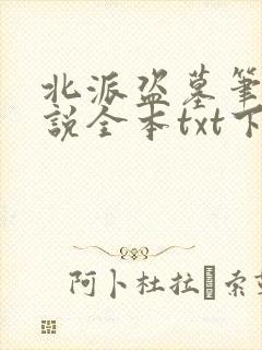 北派盗墓笔记小说全本txt下载