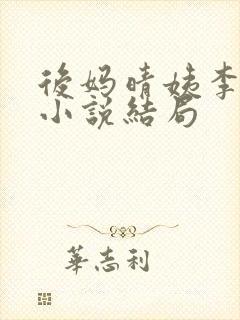 后妈晴姨李秀秀小说结局封面