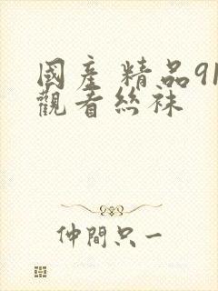 国产 精品91观看丝袜