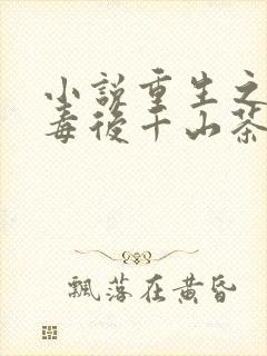 小说重生之将门毒后千山茶客外传