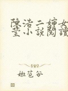 陈浩二婶女儿小莹小说阅读封面