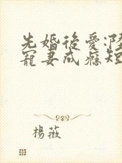 先婚后爱:陆队宠妻成瘾短剧