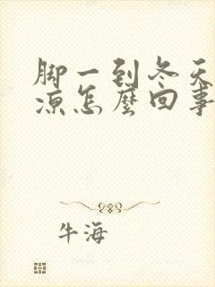 脚一到冬天就冰凉怎么回事封面