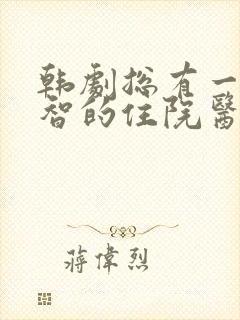 韩剧总有一天机智的住院医生