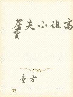 屠夫小姐高清免费