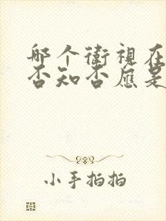 哪个卫视在播知否知否应是绿肥红瘦