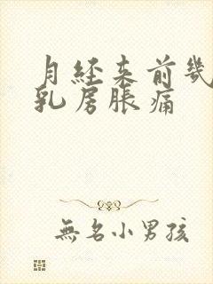 月经来前几天会乳房胀痛