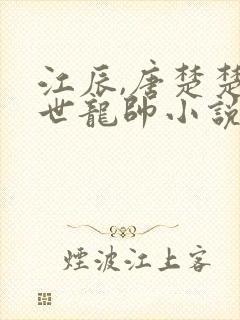 江辰,唐楚楚傲世龙帅小说免费阅读封面