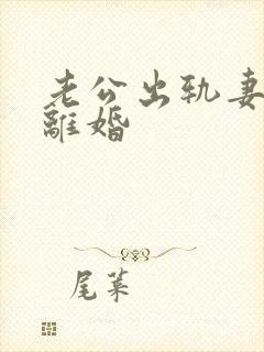 老公出轨妻子想离婚封面