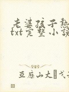 老婆孩子热炕头txt完整小说