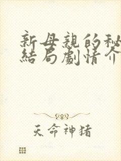 新母亲的秘密大结局剧情介绍分集