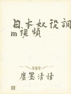 日本奴役调教sm视频