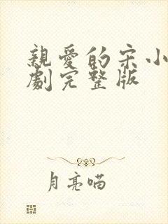 亲爱的宋小姐短剧完整版