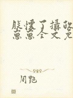 朕怀了摄政王的崽崽全文免费