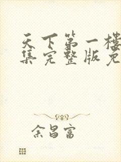 天下第一楼40集完整版免费观看