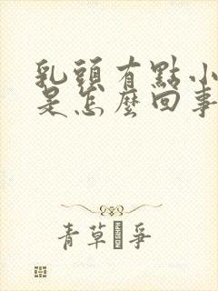 乳头有点小疙瘩是怎么回事封面