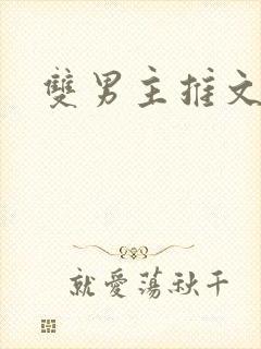 双男主推文快穿