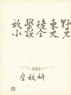 放学后东野圭吾小说全文免费阅读