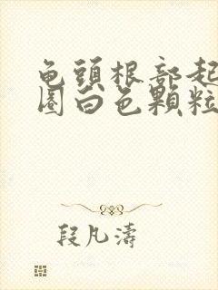 龟头根部起来一圈白色颗粒