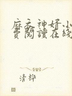 麻衣神婿小说免费阅读在线