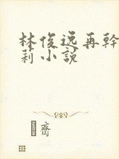 林俊逸再干刘晓莉小说封面