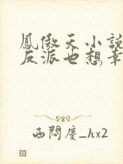 凤傲天小说里的反派也想幸福txt