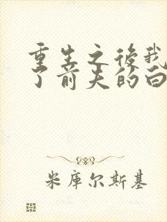 重生之后我顶替了前夫的白月光