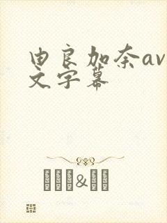 由良加奈av中文字幕