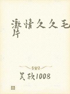 激情久久毛片影片