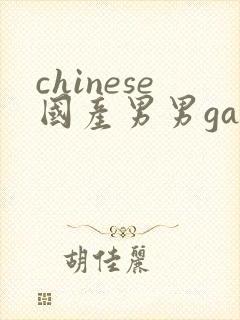 chinese国产男男gaygay网站